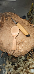 Ash eating spoon
